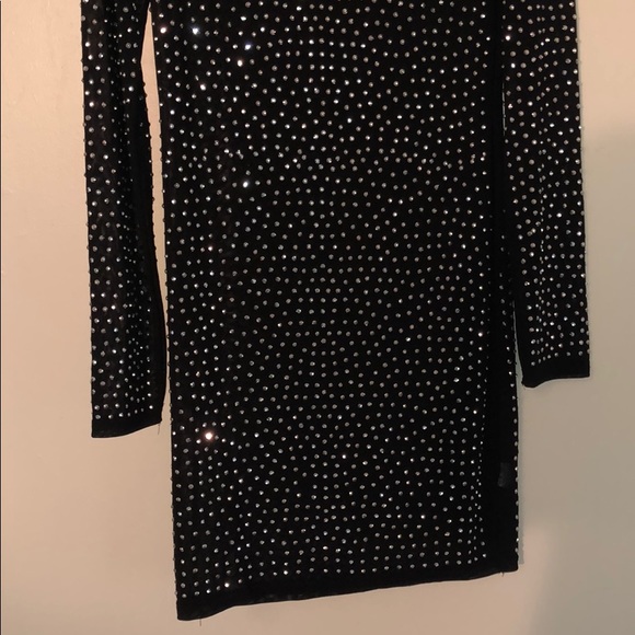 Rhinestone sheer dress - Picture 3 of 8